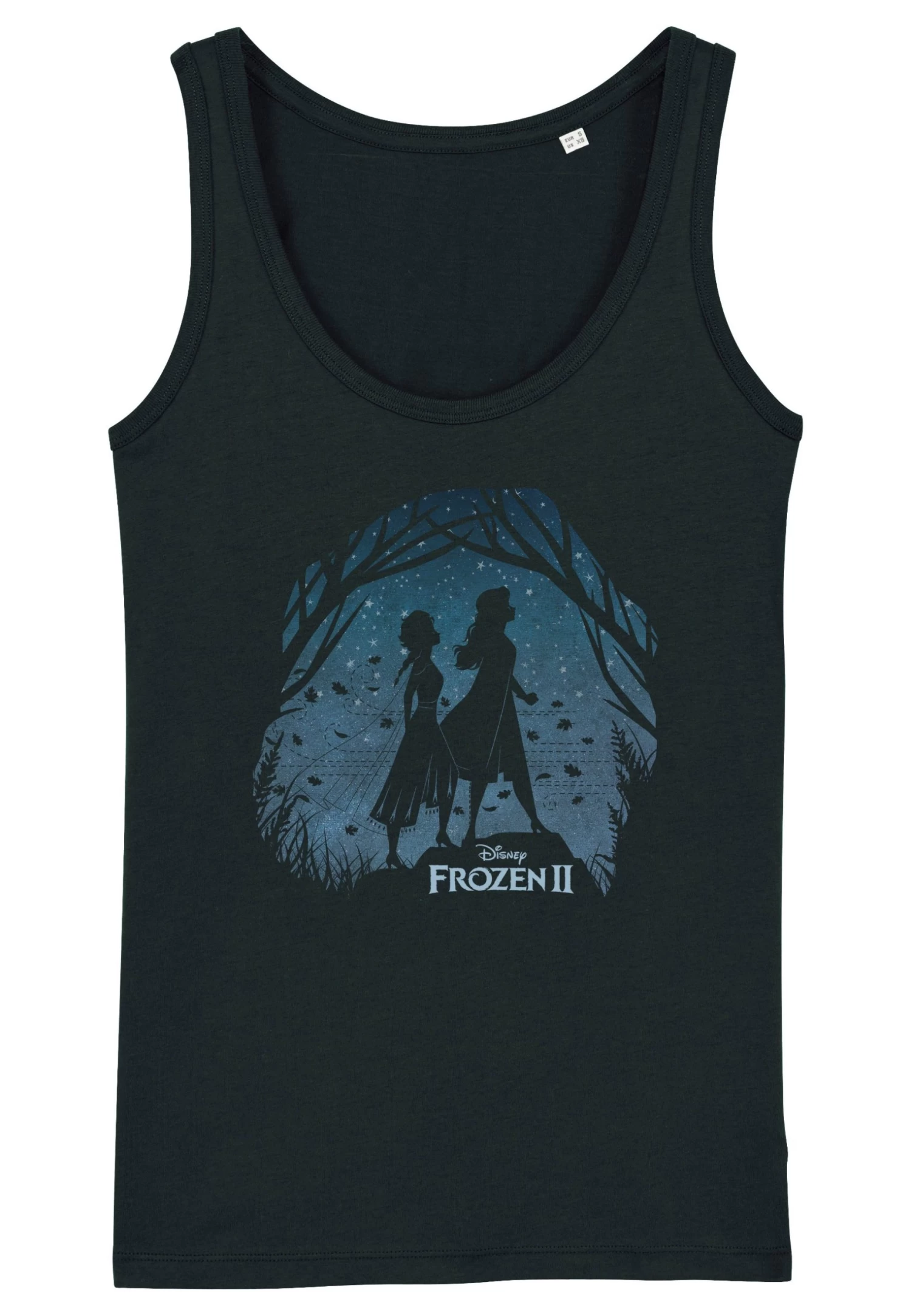 Disney Frozen 2 Scenery-Tank - Top - Black 7 Disney Frozen 2 Scenery-Tank - Top - Black - Afbeelding 5
