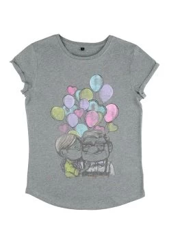 Disney Pixar Up Love Up - T-Shirt Print - Melange Grey 10 Disney Pixar Up Love Up - T-Shirt Print - Melange Grey -Disney 398ebc0bffb24f8fa36cfe868519114c