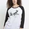 Disney Bambi Friendship - Longsleeve - White Black -Disney 3b6275c213064f7eaedeade6075a6d03