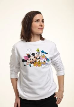 Disney Mickey Classic Mickey Group - Sweater - White -Disney 3bd22bd2d4794378b1b34bad7e701c62