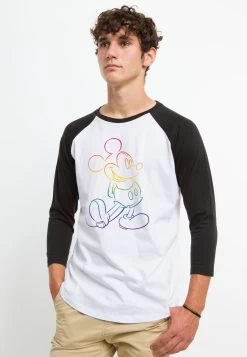 Disney Mickey Mouse Big Pride - Longsleeve - White Black -Disney 3db5d2ee7d344a77b46713e6d9b709eb