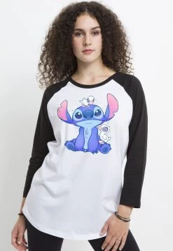 Disney Lilo Stitch Cute Ducks - Longsleeve - White Black 10 Disney Lilo Stitch Cute Ducks - Longsleeve - White Black -Disney 3e8ecc81222e4c4fa5e245dec8c0b15f