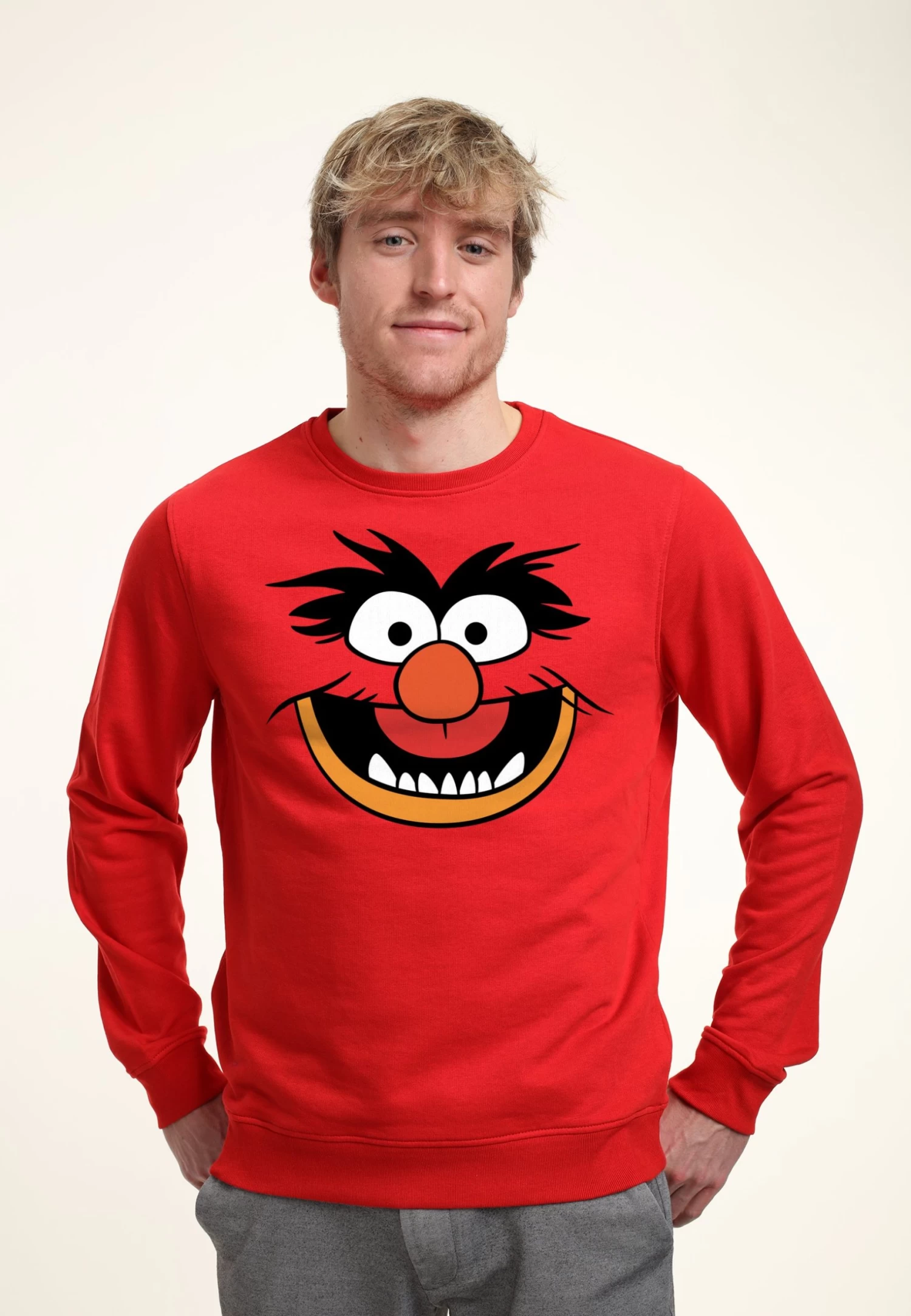 Disney Muppets Animal Costume- Sweater - Red 5 Disney Muppets Animal Costume- Sweater - Red - Afbeelding 3