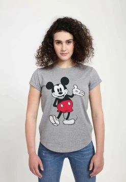 Disney Mickey Classic World Famous Mouse - T-Shirt Print - Melange Grey 9 Disney Mickey Classic World Famous Mouse - T-Shirt Print - Melange Grey -Disney 415079a43b914b67ae735801139dc6e9