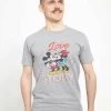 Disney Classic Mickey True Love Story Unisex - T-Shirt Print - Melange Grey 1 Disney Classic Mickey True Love Story Unisex - T-Shirt Print - Melange Grey -Disney 42a4f1404da14c309b32947173f7251c