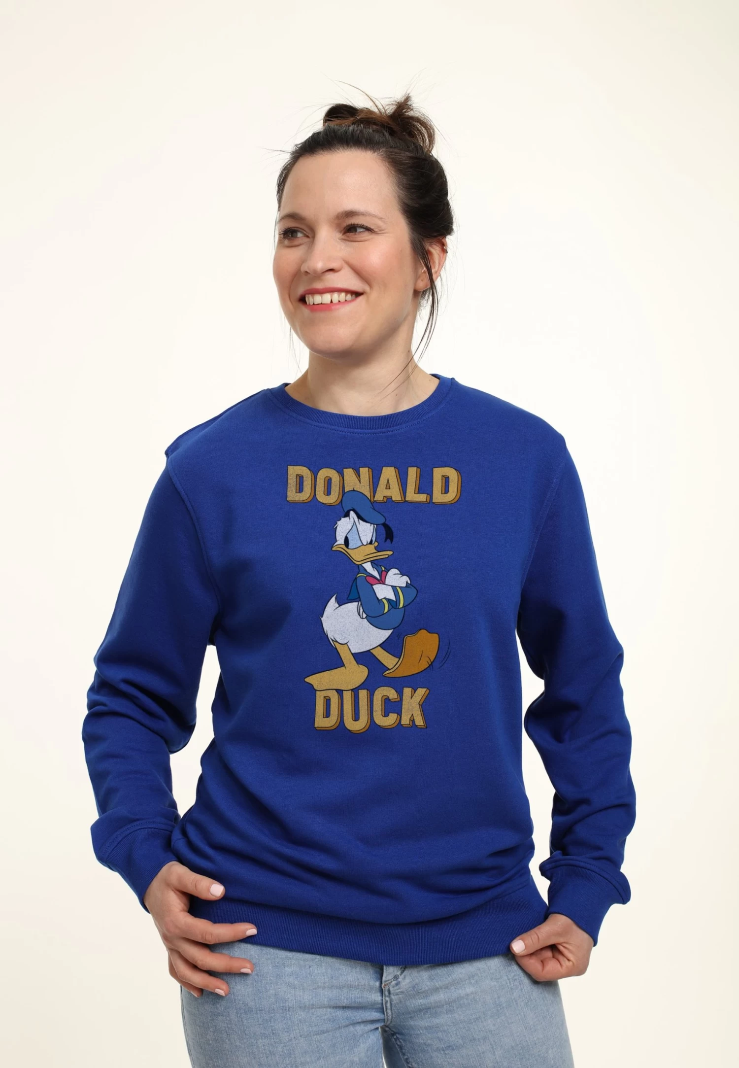 Disney Classic Mickey Donald Duck - Sweater - Royal Blue 3 Disney Classic Mickey Donald Duck - Sweater - Royal Blue