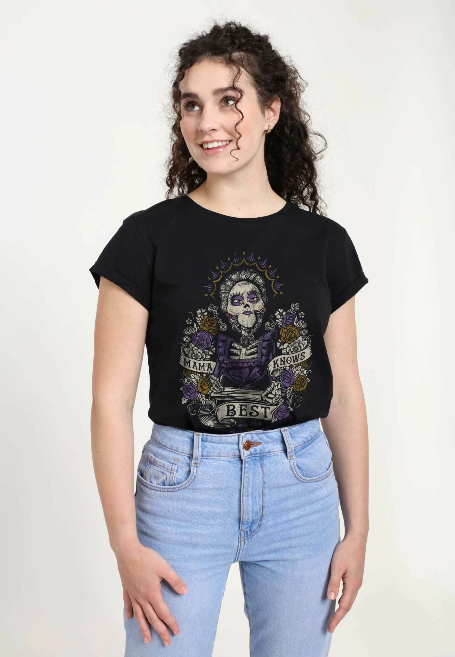 Disney Coco Mama Knows - T-Shirt Print - Black 6 Disney Coco Mama Knows - T-Shirt Print - Black - Afbeelding 4