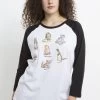 Disney Winnie The Pooh Poster - Longsleeve - White Black -Disney 45af4741b17547f198cb6c5d831f4c74