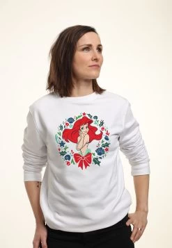 Disney The Little Mermaid Festive Ariel - Sweater - White -Disney 45dd2634dab540528fc25d37463ec277