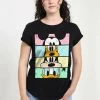 Disney Classics Mickey Classic - Crew Crop - T-Shirt Print - Black -Disney 46207d4f492f448eaf021a0f1e465957