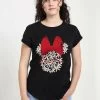 Disney Mickey Classic Floral Minnie - T-Shirt Print - Black 2 Disney Mickey Classic Floral Minnie - T-Shirt Print - Black -Disney 46d757e0dc27441ba766876244708096