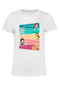 Disney Princesses Princess Adjectives - T-Shirt Print - White 11 Disney Princesses Princess Adjectives - T-Shirt Print - White -Disney 486d26d1bcff4388a040f6e06f50da4a