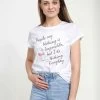 Disney Winnie The Pooh Nothing Is Impossible - T-Shirt Print - White