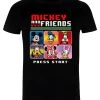 Disney Mickey Mouse Pixel Friends - T-Shirt Print - Black -Disney 4a00d4dad9d94adeb84fed72782c8c65