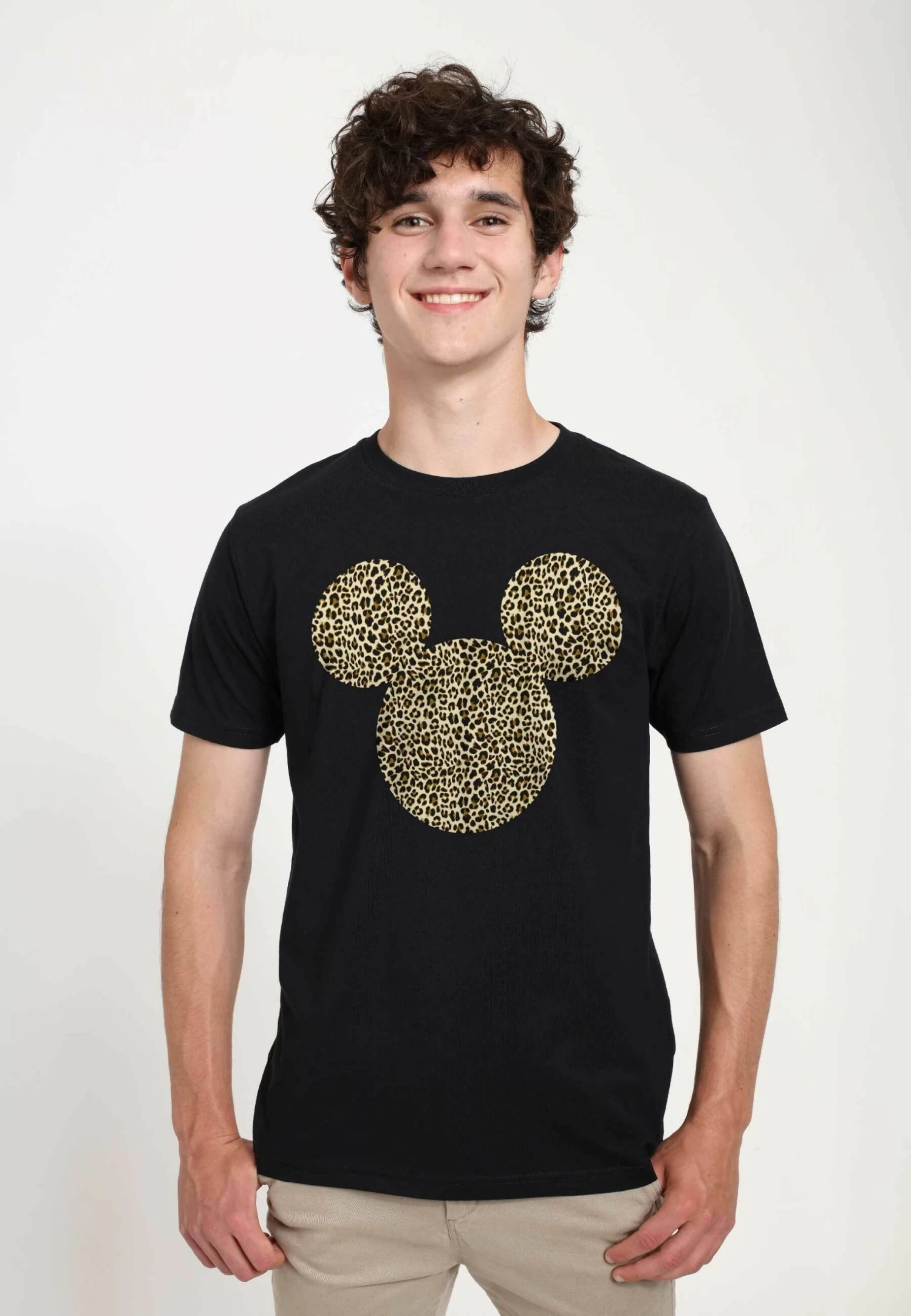 Disney Mickey Classic Animal Ears Unisex - T-Shirt Print - Black 3 Disney Mickey Classic Animal Ears Unisex - T-Shirt Print - Black