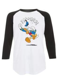 Disney Mickey Classic Donald Jump - Longsleeve - White Black -Disney 4ccb1bdb374c4f04bc5eac9250c3f612