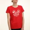 Disney Mickey & Friends Holiday Ears - T-Shirt Print - Red -Disney 4d319e2ea4c04460accf9cbb1a39bfa5