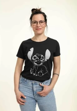 Disney LiloStitch Negative- T-Shirt Print - Black -Disney 4f625f9d5d774b938d49498643796b19