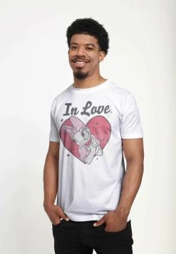 Disney Mickey Classic In Love Daisy Unisex - T-Shirt Print - White -Disney 4fccb2344d834b8ba766713c285d1791