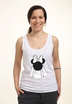 Disney Mickey Classic Mouse Bride - Top - White -Disney 50ddba1da5c24ad29d65ed506ae76855