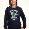 Disney Bolt Dog Rescued Me - Sweater - Navy Blue 2 Disney Bolt Dog Rescued Me - Sweater - Navy Blue -Disney 51165e43f13d4fe583f4a78318d8737d
