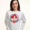 Disney The Little Mermaid Festive Ariel - Sweater - White 1 Disney The Little Mermaid Festive Ariel - Sweater - White -Disney 517784368549472aa8b964bf1d9be8b2