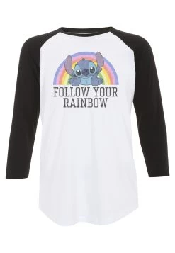 Disney LiloStitch Rainbow - Longsleeve - White Black 12 Disney LiloStitch Rainbow - Longsleeve - White Black -Disney 51cecf32899742a180b2373a6f2d6b4a