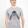 Disney Winnie The Pooh Eyore Big Face Unisex - T-Shirt Print - Melange Grey 1 Disney Winnie The Pooh Eyore Big Face Unisex - T-Shirt Print - Melange Grey -Disney 51f43a7f9cd9475ba202e15263da698b