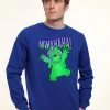 Disney Lilo & Stitch Mwahaha - Sweater - Royal Blue -Disney 5227a06f9eb346b7a06b57f6ba67c766
