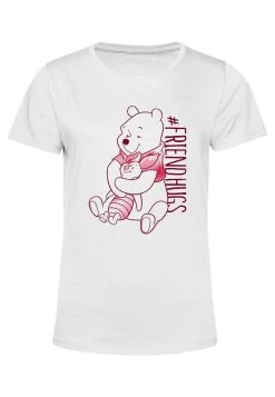 Disney Winnie The Pooh Piglet Hugs - T-Shirt Print - White 11 Disney Winnie The Pooh Piglet Hugs - T-Shirt Print - White -Disney 525f4d42924d4c7bbfc39e0f9e9336bd