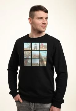 Disney Winnie The Pooh Pooh Scenes - Sweater - Black 8 Disney Winnie The Pooh Pooh Scenes - Sweater - Black -Disney 5356abd66f7f47698f4893ca88bc4e3e