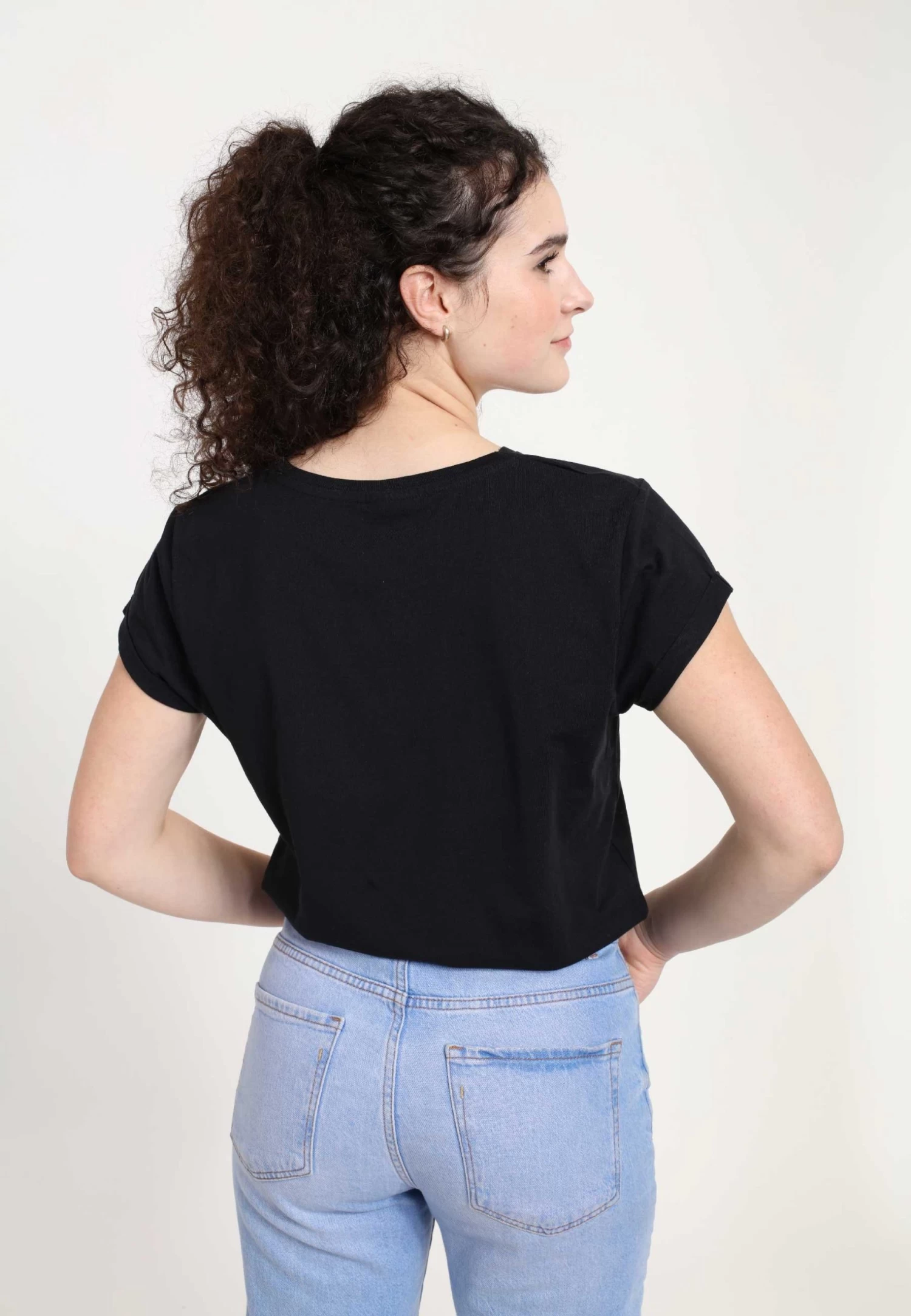 Disney Frozen 2 Forest Frame - T-Shirt Print - Black 6 Disney Frozen 2 Forest Frame - T-Shirt Print - Black - Afbeelding 4