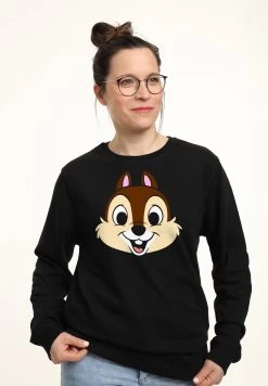 Disney Mickey & Friends Chip Big Face - Sweater - Black 8 Disney Mickey & Friends Chip Big Face - Sweater - Black -Disney 566deaf9c8a449109f47cb9af0b5acc4