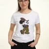 Disney Classic Mickey Mouse Cowboy - T-Shirt Print - White 1 Disney Classic Mickey Mouse Cowboy - T-Shirt Print - White -Disney 579430463bdc4316a2626f2e3fc84a0e