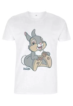 Disney Bambi Big Thumper Unisex - T-Shirt Print - White
