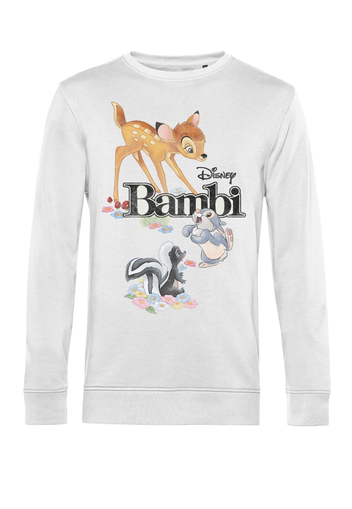 Disney Bambi Bambi Friends - Sweater - White 6 Disney Bambi Bambi Friends - Sweater - White - Afbeelding 4