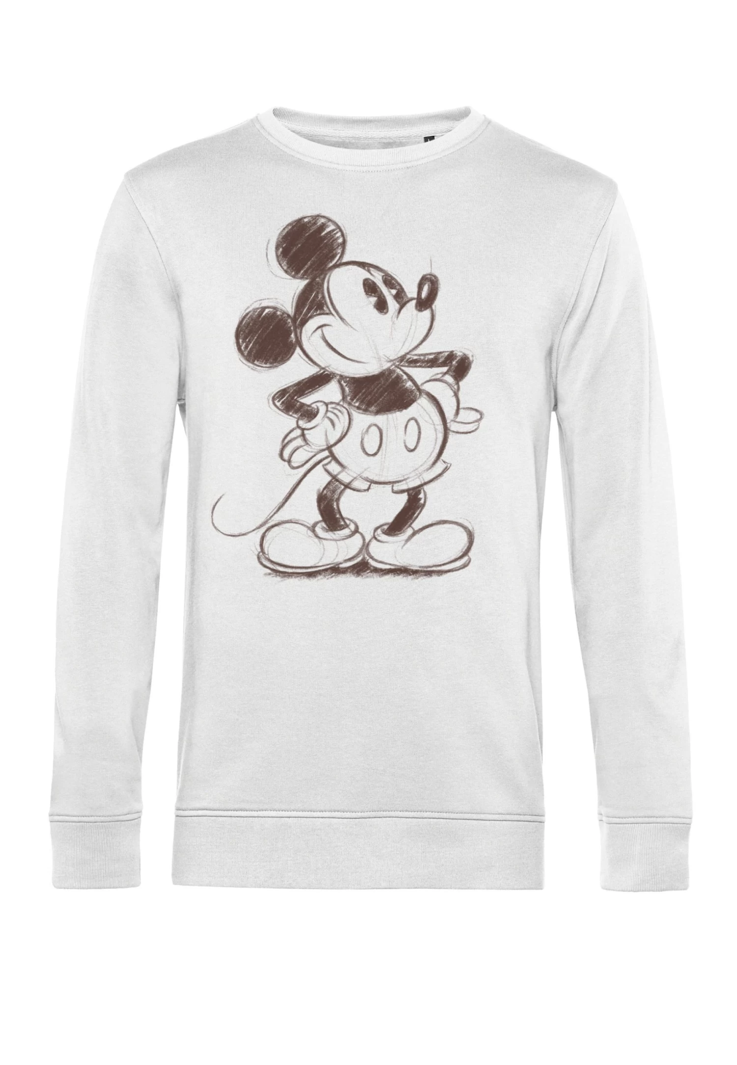 Disney Mickey Classic Sketchy Mickey - Sweater - White 6 Disney Mickey Classic Sketchy Mickey - Sweater - White - Afbeelding 4