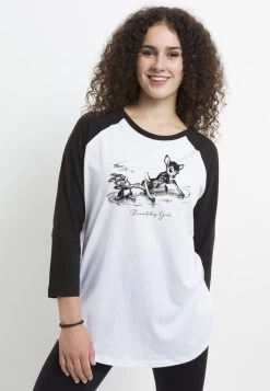 Disney Bambi Friendship - Longsleeve - White Black -Disney 5c0e99560d004acfadd0e2828488a5d5