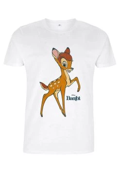Disney Big Bambi - T-Shirt Print - White