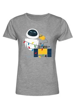 Disney Pixar Wall E Wall-E Holiday - T-Shirt Print - Heather Grey -Disney 5e3afd2c1c354101ad96203d9c903917