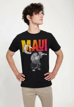 Disney Moana Maui Unisex - T-Shirt Print - Black -Disney 5ee73352445d40689330a0cf6108432f