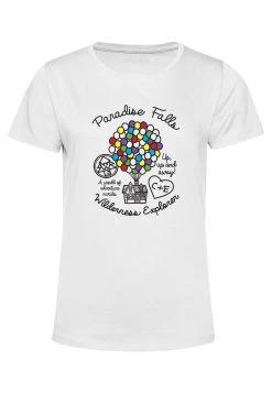 Disney Up Line Art - T-Shirt Print - White -Disney 6201642f21cb419aafe96d7d6b87d7e3