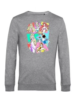 Disney Princesses Neon Pop - Sweater - Heather Grey 9 Disney Princesses Neon Pop - Sweater - Heather Grey -Disney 6423dc621e3d4f03b3be4e1b3fbbf89a