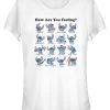 Disney Lilo & Stitch Stitch Moods - T-Shirt Print - White 2 Disney Lilo & Stitch Stitch Moods - T-Shirt Print - White -Disney 643c11d174d74a679ebe89b923121a53