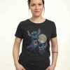 Disney LiloStitch Three Stitch Moon - T-Shirt Print - Black 1 Disney LiloStitch Three Stitch Moon - T-Shirt Print - Black -Disney 64bb2ffae2f241a38b2936a2f5c8a880