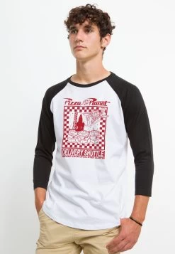 Disney Toy Story 1-3 Pizza Planet Delivery - Longsleeve - White Black -Disney 64f1c1ff458f49b39bc902db8f617daf