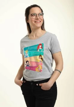 Disney Princesses Princess Adjectives - T-Shirt Print - Heather Grey 9 Disney Princesses Princess Adjectives - T-Shirt Print - Heather Grey -Disney 651f93ca78c84757a000ae58695d75f1