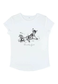 Disney Bambi Bambi Friendship - T-Shirt Print - White -Disney 669ca0fe026d4db4a4631551deb0c3af