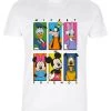 Disney Classic Mickey Six Up - T-Shirt Print - White -Disney 67db2426bcbf43d79c6d96031b1b3127