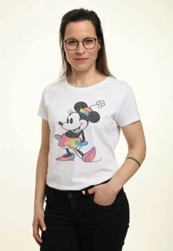 Disney Mickey Classic Dye Minnie - T-Shirt Print - White 10 Disney Mickey Classic Dye Minnie - T-Shirt Print - White -Disney 6916e35b56734d86bab97fe7b061e68c